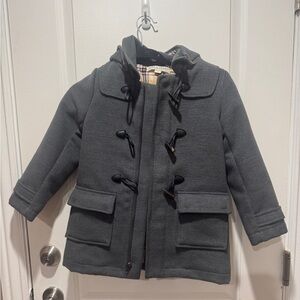 Hope and Henry Gray Kids Duffle Coat Small